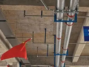 钢城管廊支架的安装方法